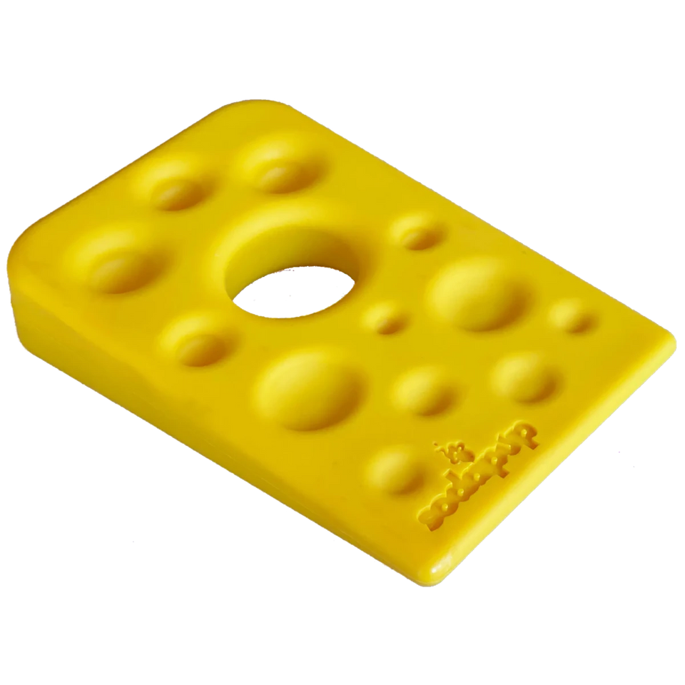 SP Swiss Cheese Wedge Durable Nylon Dog Chew Toy for Aggressive Chewers - Pets Perfect
