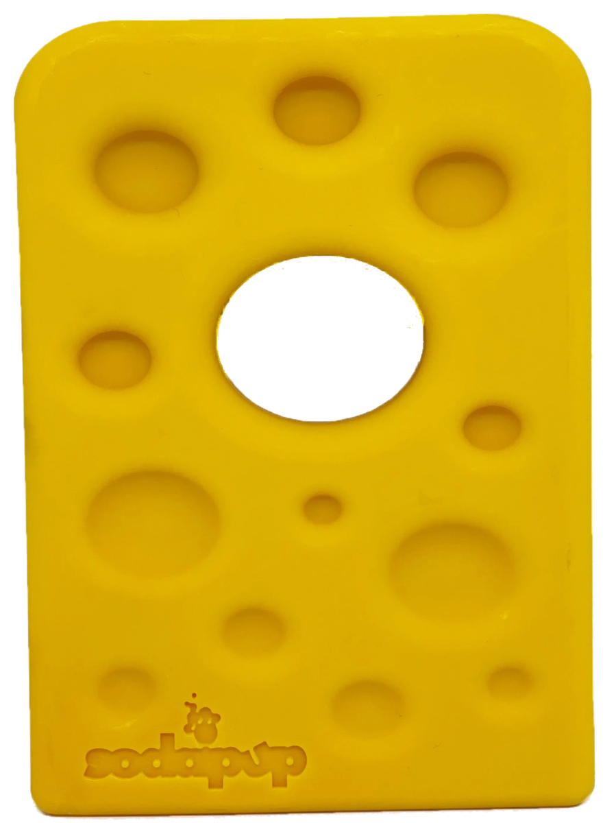 SP Swiss Cheese Wedge Durable Nylon Dog Chew Toy for Aggressive Chewers - Pets Perfect