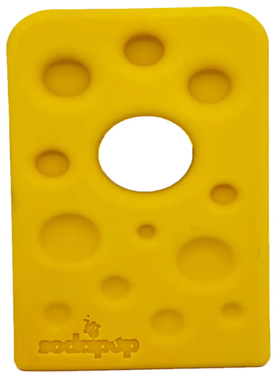 SP Swiss Cheese Wedge Durable Nylon Dog Chew Toy for Aggressive Chewers - Pets Perfect