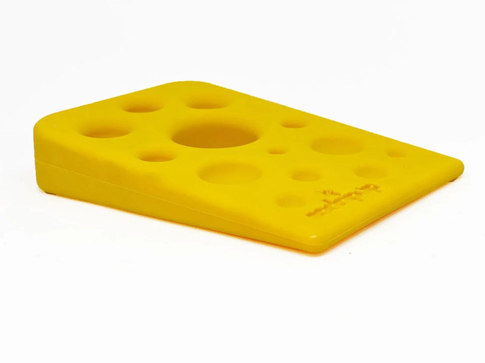 SP Swiss Cheese Wedge Durable Nylon Dog Chew Toy for Aggressive Chewers - Pets Perfect
