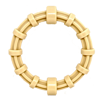 SP Honey Bone Chicken Flavored Teething Ring for Aggressive Chewers - Pets Perfect