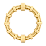 SP Honey Bone Chicken Flavored Teething Ring for Aggressive Chewers - Pets Perfect