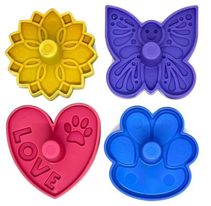 Unstoppables Stopper & Stand for SodaPup Rubber Treat Dispensers - 4 Pack - Pets Perfect