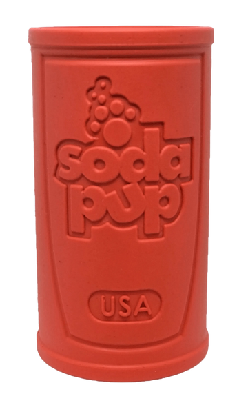 SP Retro Soda Can Durable Rubber Chew Toy and Treat Dispenser