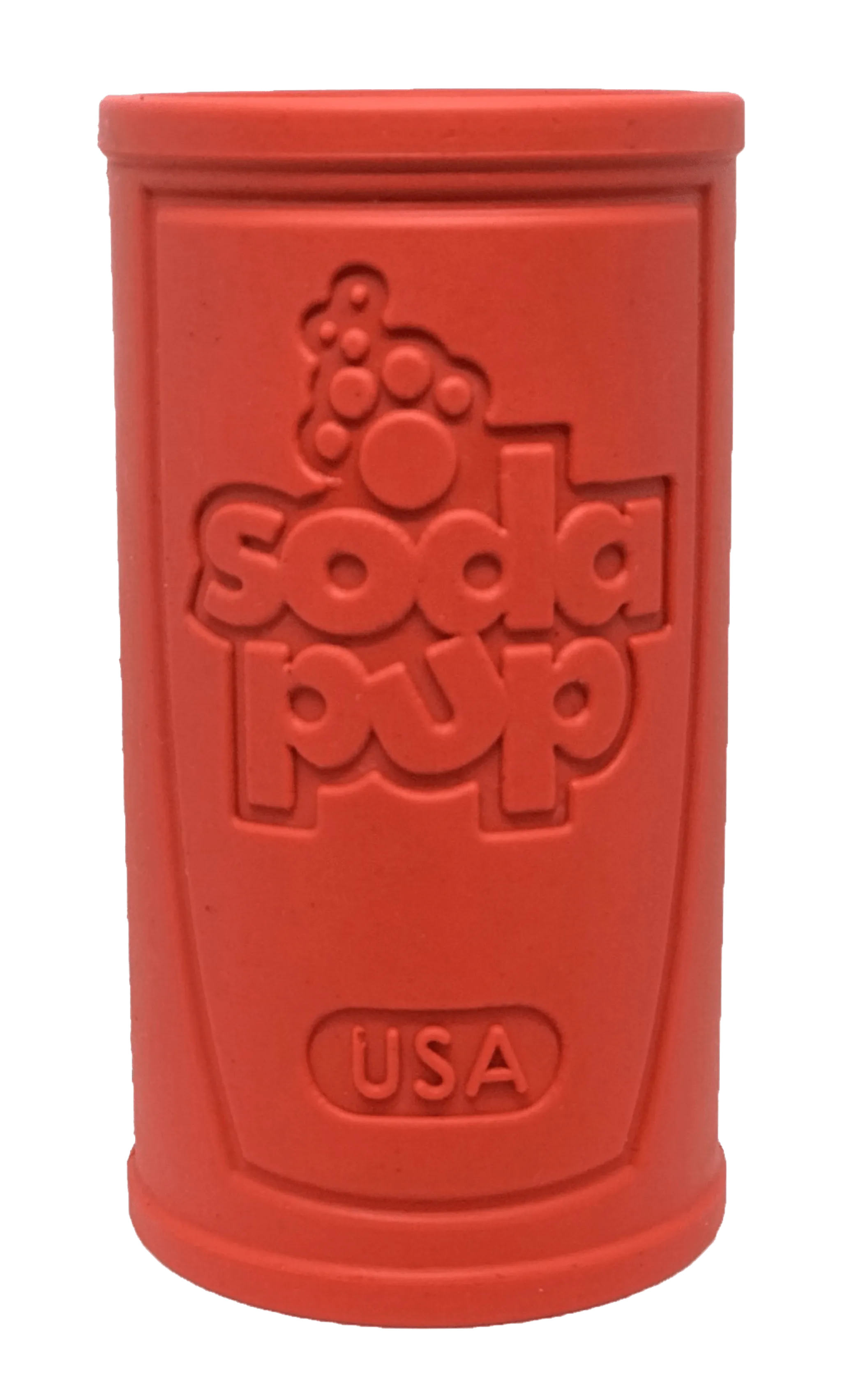 SP Retro Soda Can Durable Rubber Chew Toy and Treat Dispenser