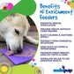 SodaPup Bones Design eMat Enrichment Lick Mat | 8 Inch