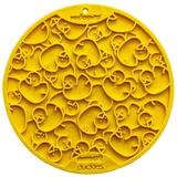 Duckies Design eMat Enrichment Lick Mat With Suction Cups - Pets Perfect
