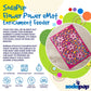 SodaPup Flower Power Design eMat Enrichment Lick Mat | Small and Large