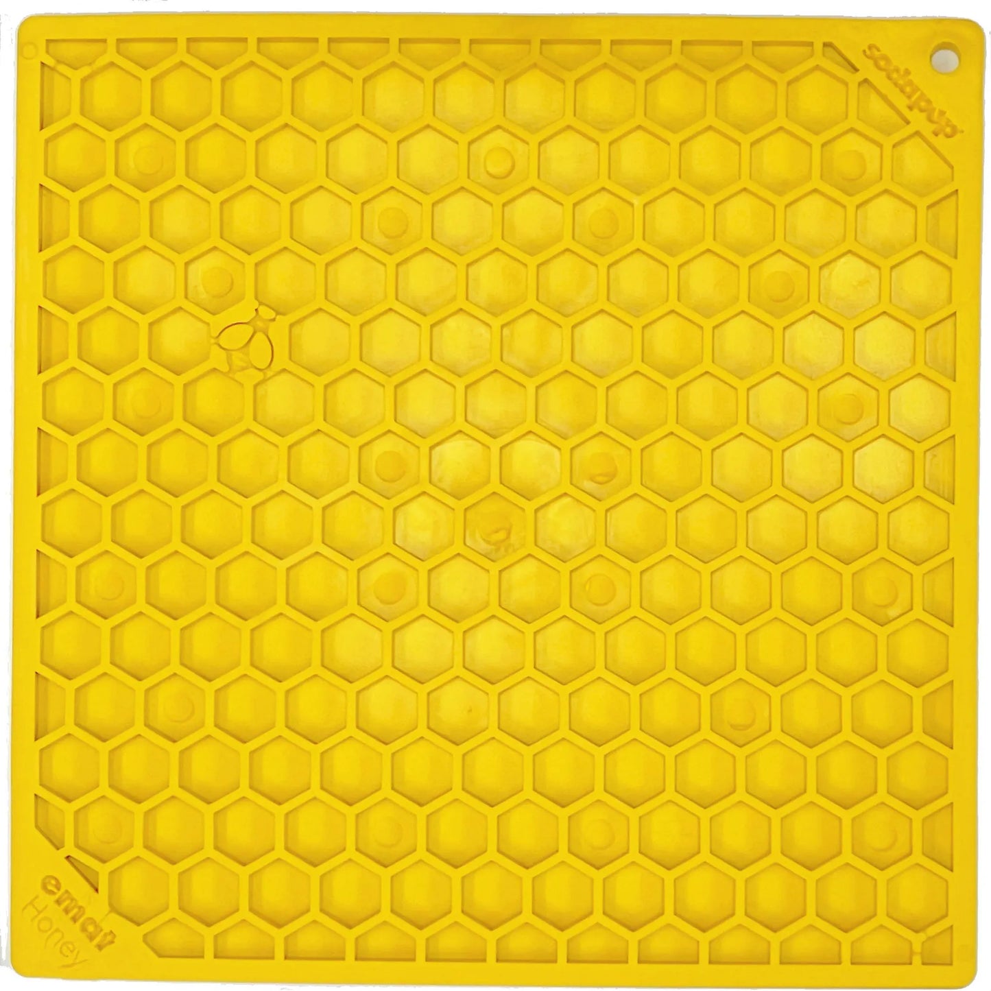 Honeycomb Design Emat Enrichment Lick Mat - Pets Perfect