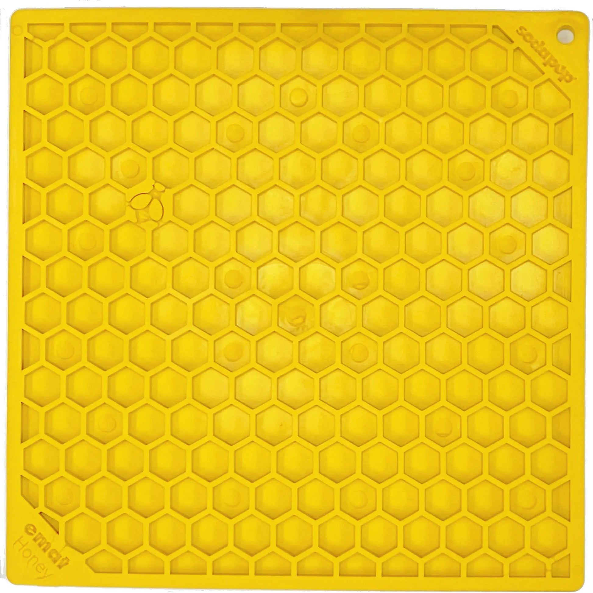 Honeycomb Design Emat Enrichment Lick Mat - Pets Perfect