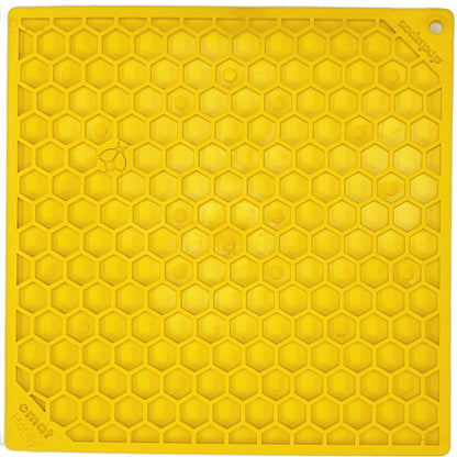 Honeycomb Design Emat Enrichment Lick Mat - Pets Perfect