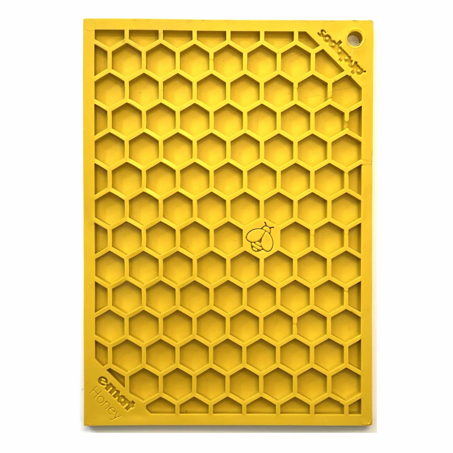 Honeycomb Design Emat Enrichment Lick Mat - Pets Perfect