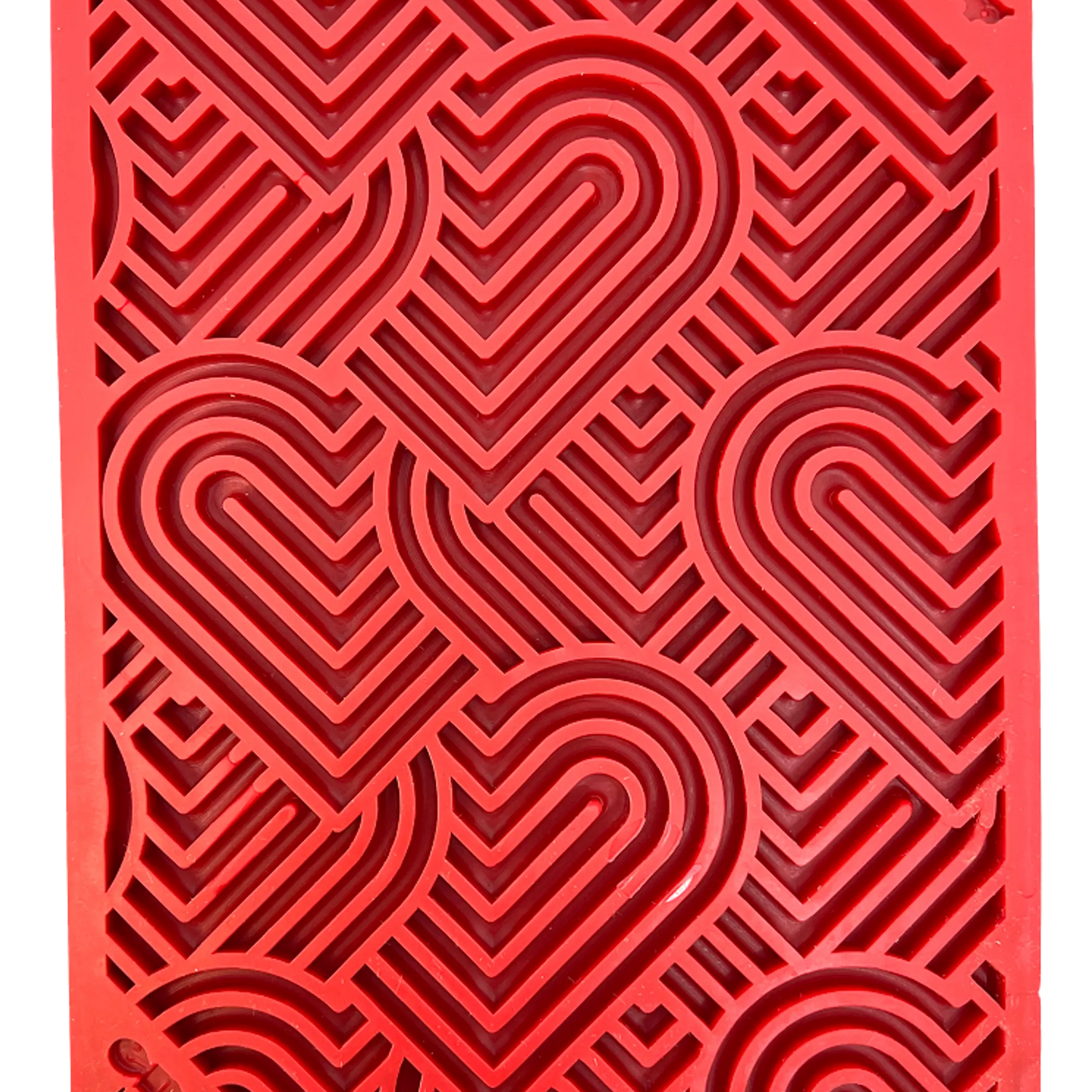 Heart Design "Love" eMat Enrichment Lick Mat