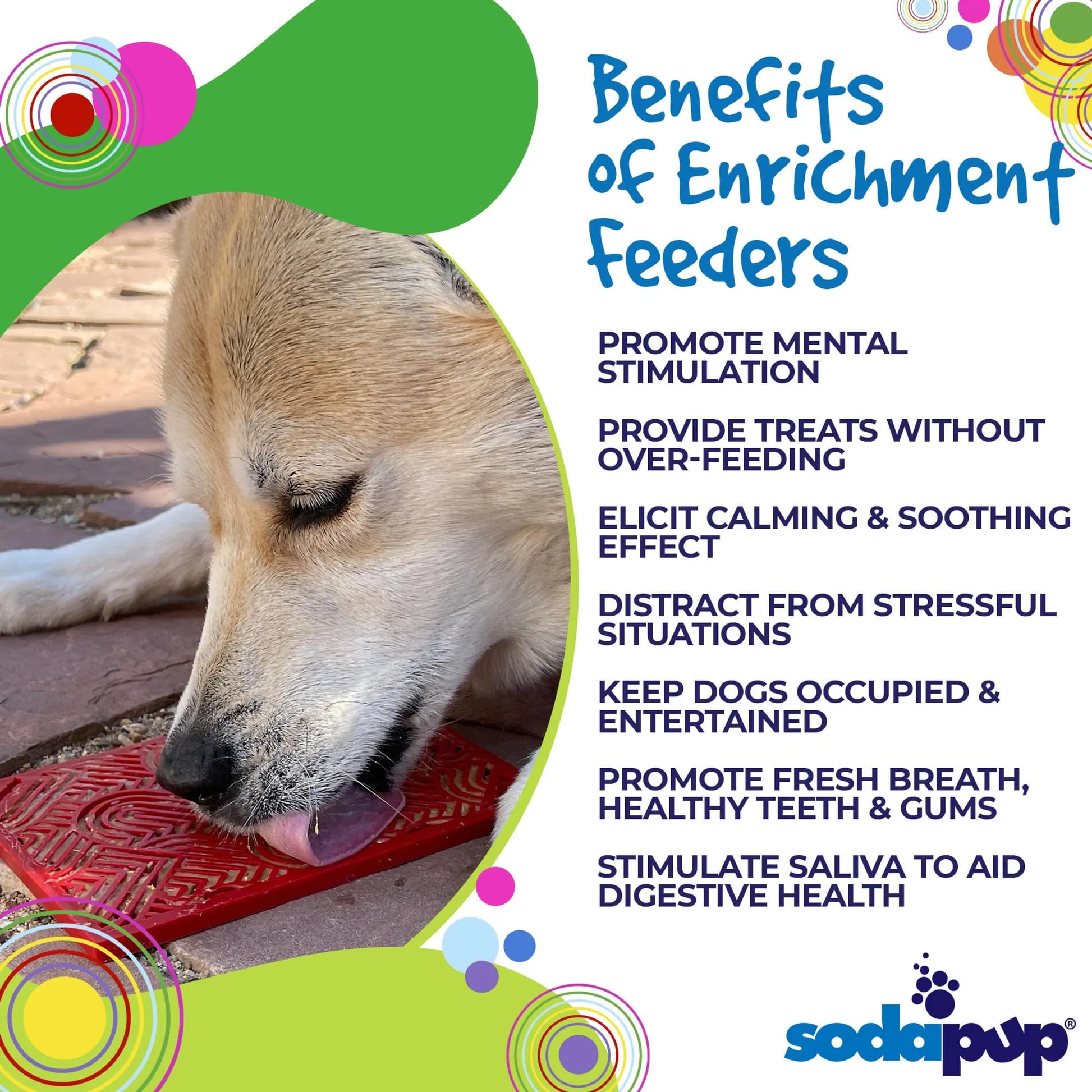 Heart Design "Love" eMat Enrichment Lick Mat - Pets Perfect