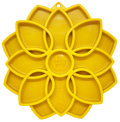 SodaPup Mandala Design eTray Enrichment Slow-Feeder Tray, 8 in, Blue/1