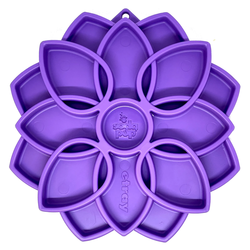 SodaPup Mandala Design eTray Enrichment Slow-Feeder Tray, 8 in, view 7
