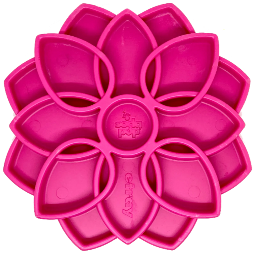 SodaPup Mandala Design eTray Enrichment Slow-Feeder Tray, 8 in, view 8