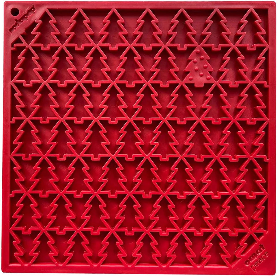 Tree Design "Peace" eMat Enrichment Lick Mat - Pets Perfect