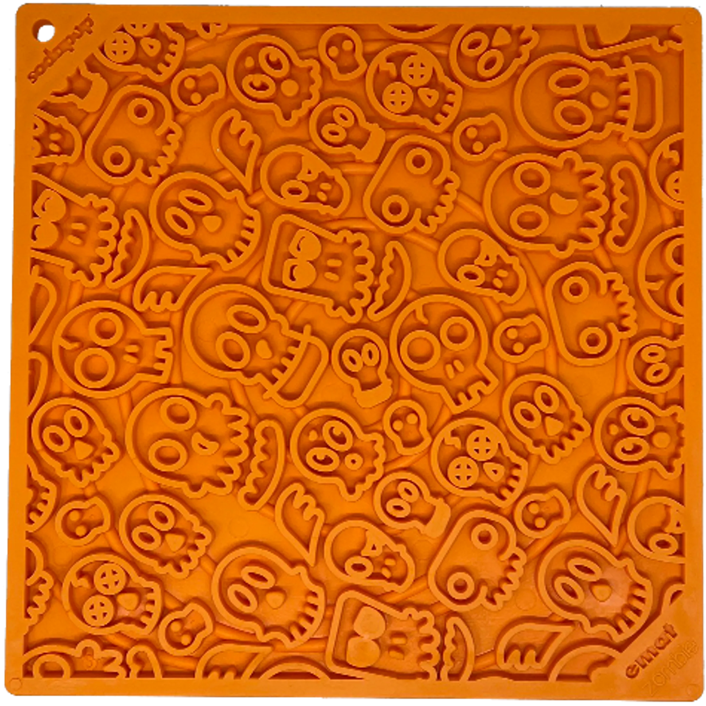 SodaPup Zombie Design eMat Enrichment Lick Mat | 8 Inch