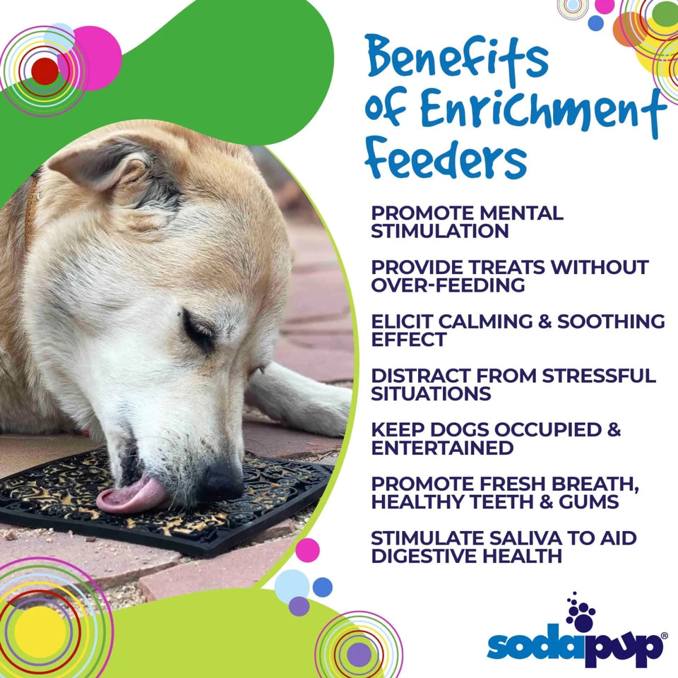 SodaPup Zombie Design eMat Enrichment Lick Mat, 8 in, view 7
