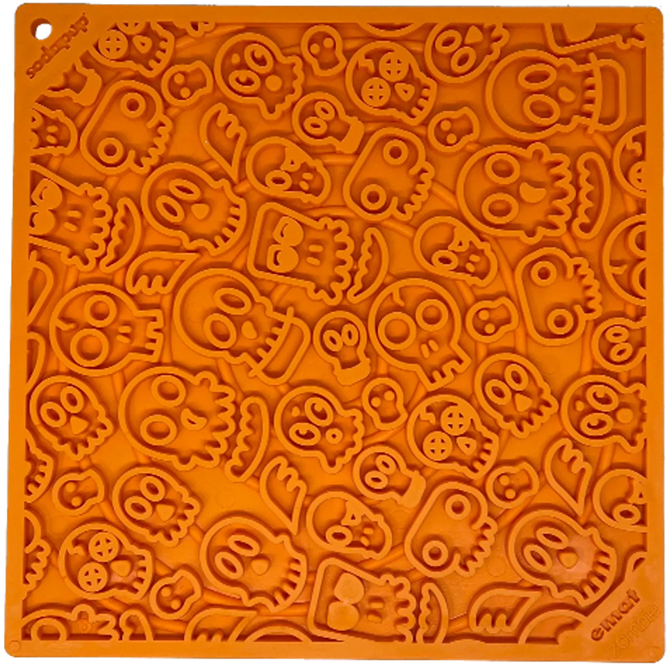 SodaPup Zombie Design eMat Enrichment Lick Mat, 8 in, view 3