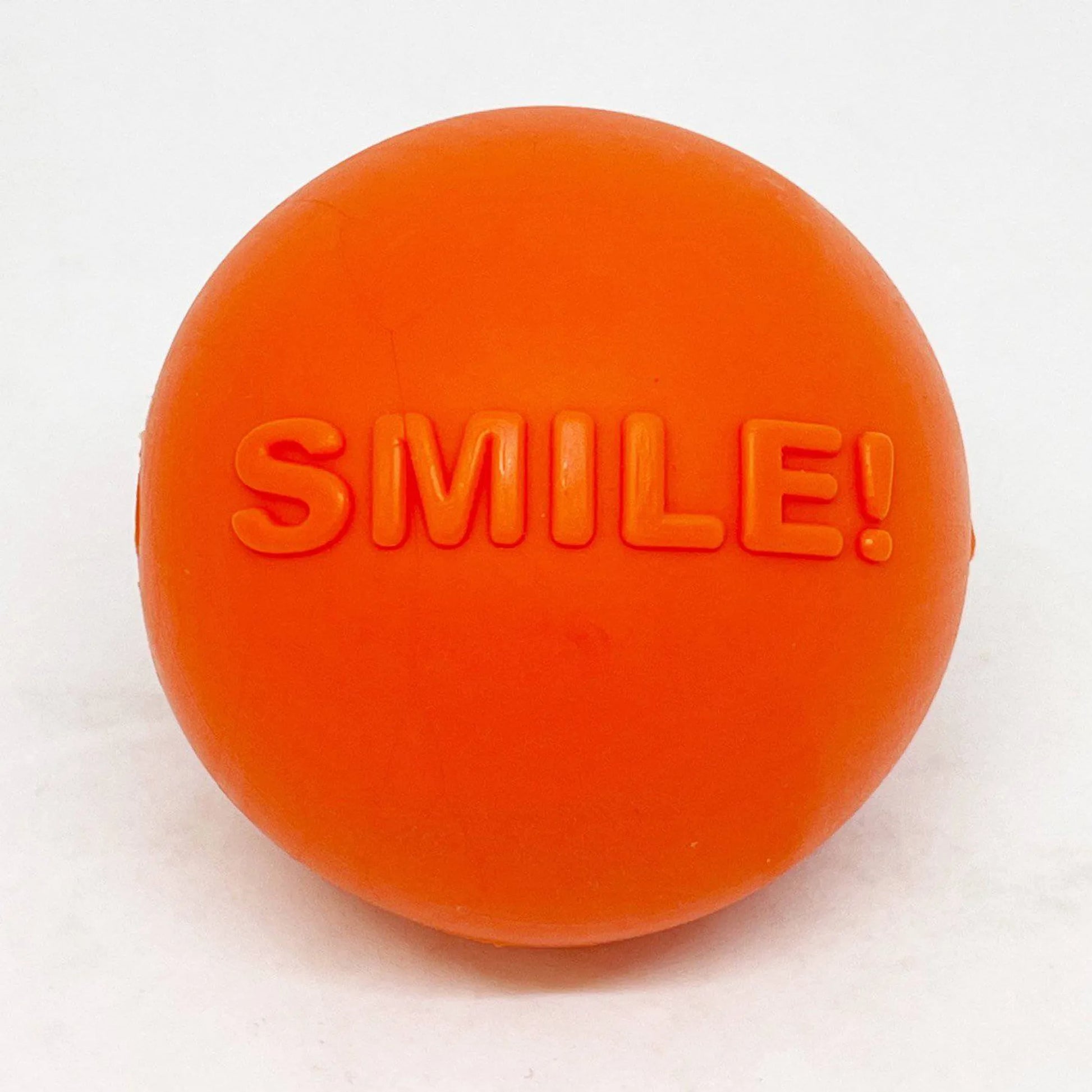 SP Smile Ball Ultra Durable Synthetic Rubber Chew Toy & Floating Retrieving Toy - Pets Perfect