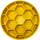 Honeycomb Design eBowl Enrichment Slow Feeder Bowl for Dogs - Pets Perfect