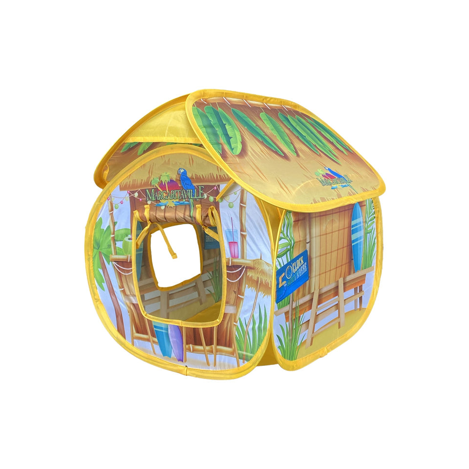 Multipet Margaritaville Cat Tiki Tent 16 in