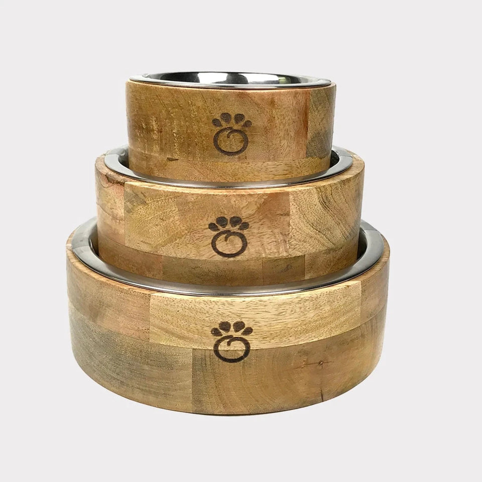 GF Pet Mango Wood Bowl Single, view 7