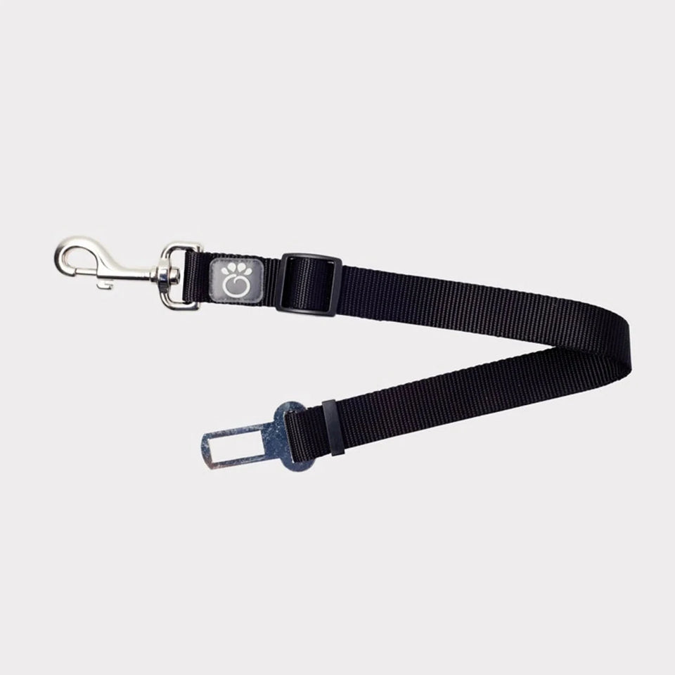 GF Pet Pet Seat Belt Tether Black - Pets Perfect