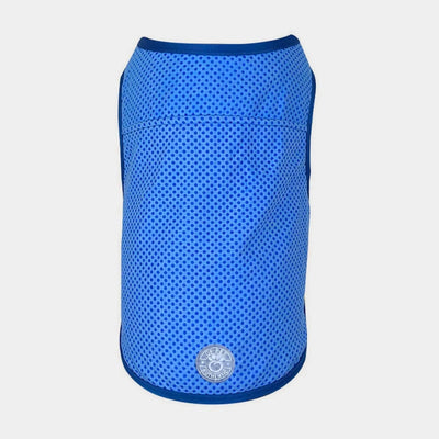 GF Pet ElastoFit Recycled Dog Parka, Blue/2XL