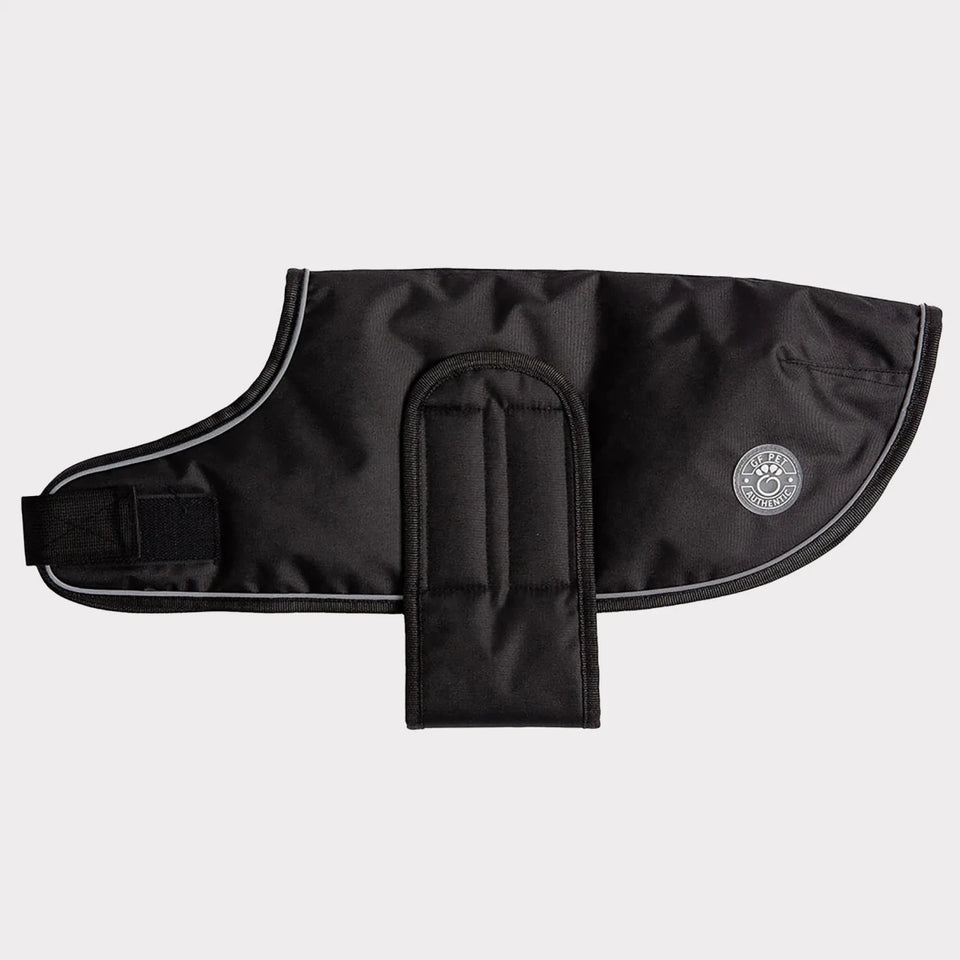 GF Pet Waterproof Dog Blanket Jacket - Polar Fleece Lined Coat, Black/2XL, view 5