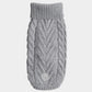 GF Pet Chalet Dog Sweater - Cable Knit Turtleneck