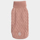 GF Pet Chalet Dog Sweater - Cable Knit Turtleneck