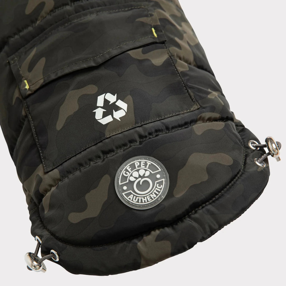 GF Pet Recycled Parka - Sustainable Weather Resistant Dog Coat, view 14