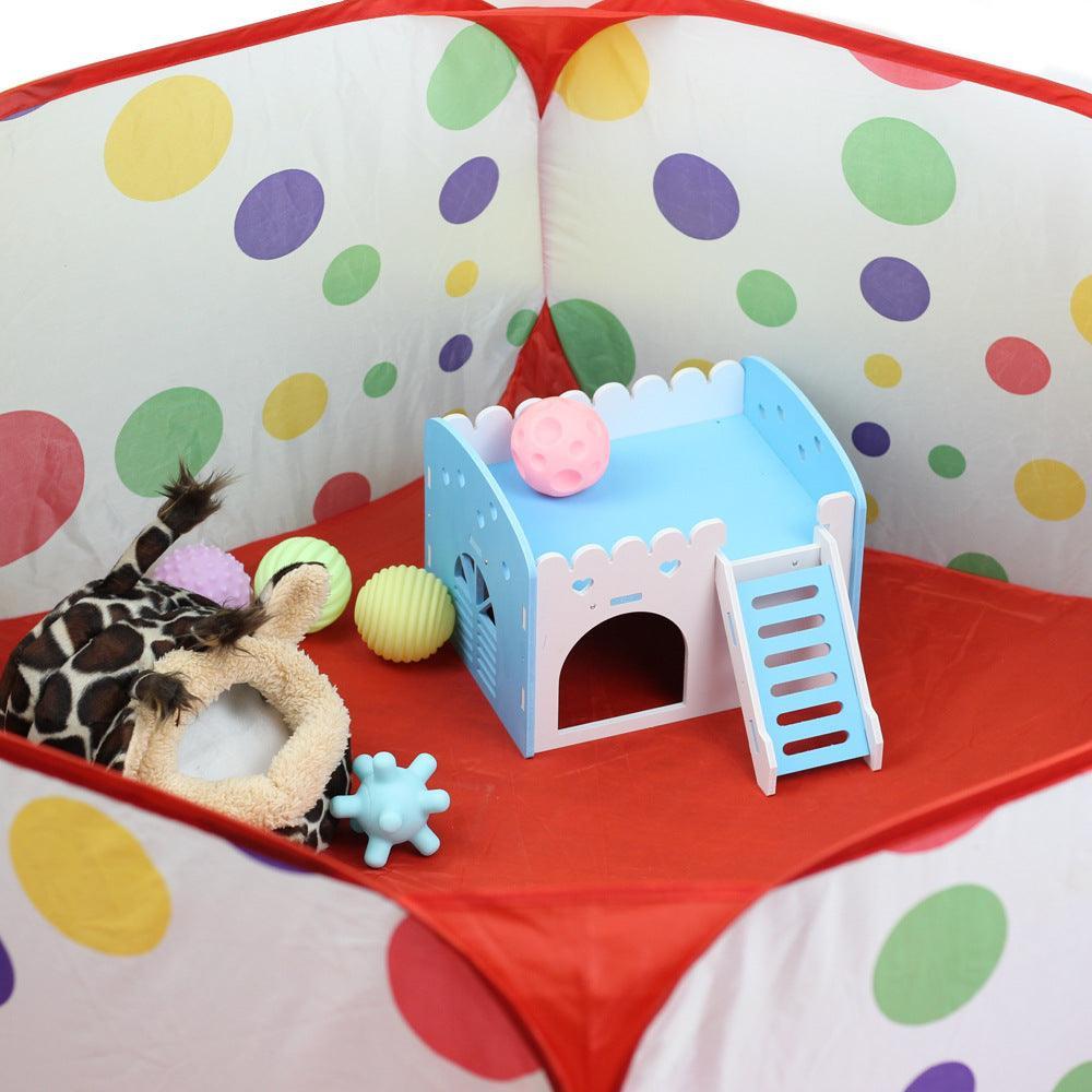 Portable Outdoor Playpen for Small Pets with Carrying Bag - Pets Perfect
