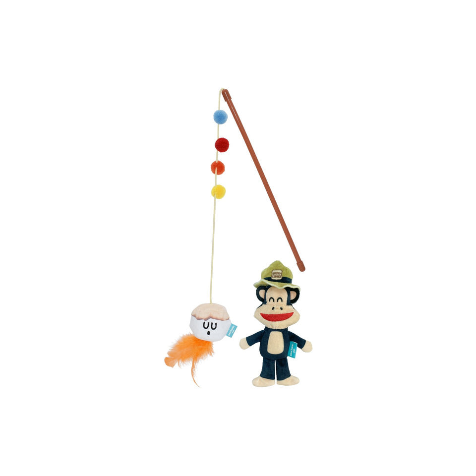 Multipet Paul Frank Cat Marshmallow Wand, 2-Count