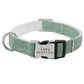 Personalized Engraved Nylon Dog Collar with ID Tag - Custom Name Collar for Dogs - Pets Perfect
