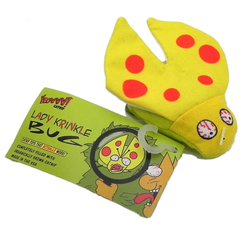 Yeowww LadyKrinkleBug Catnip Cat Toy - Pets Perfect