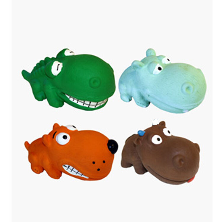 Multipet Latex Animals Dog Toy Assorted, 3 in, view 3
