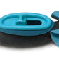 Doc and Phoebe The Hunting Snacker Cat Feeder Black - Blue 3.5in - Pets Perfect