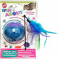 Spot Spin About 2.0 with Sound Electronic Laser Cat Toy White; Red One Size - Pets Perfect