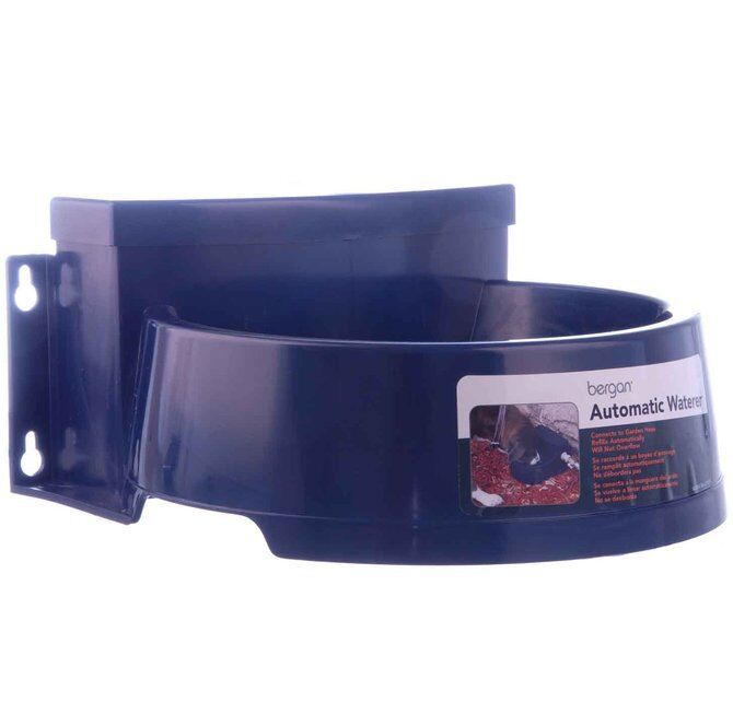 Bergan AutoWata Automatic Dog Waterer Navy - Pets Perfect