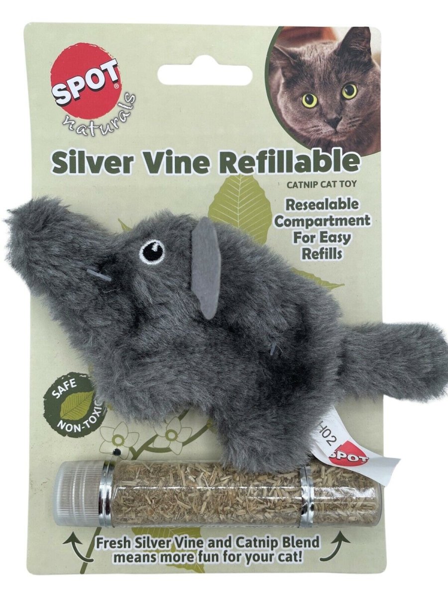 Spot Silver Vine Refillable Cat Toy Assorted Assorted 4in - Pets Perfect