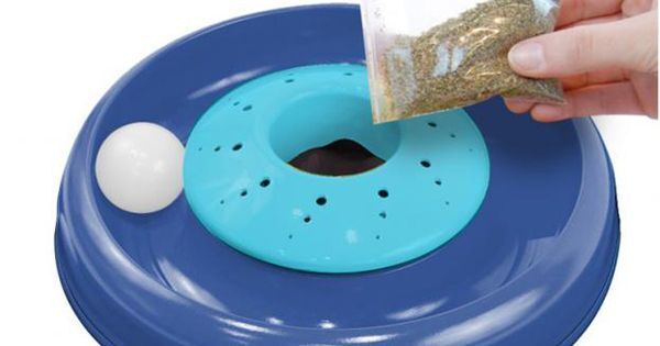 Bergan Cyclone Catnip Cat Toy Aqua, Mulberry, 1ea - Pets Perfect