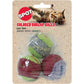 Spot Burlap Ball Catnip Toy Assorted 1.5 in 3 Pack - Pets Perfect