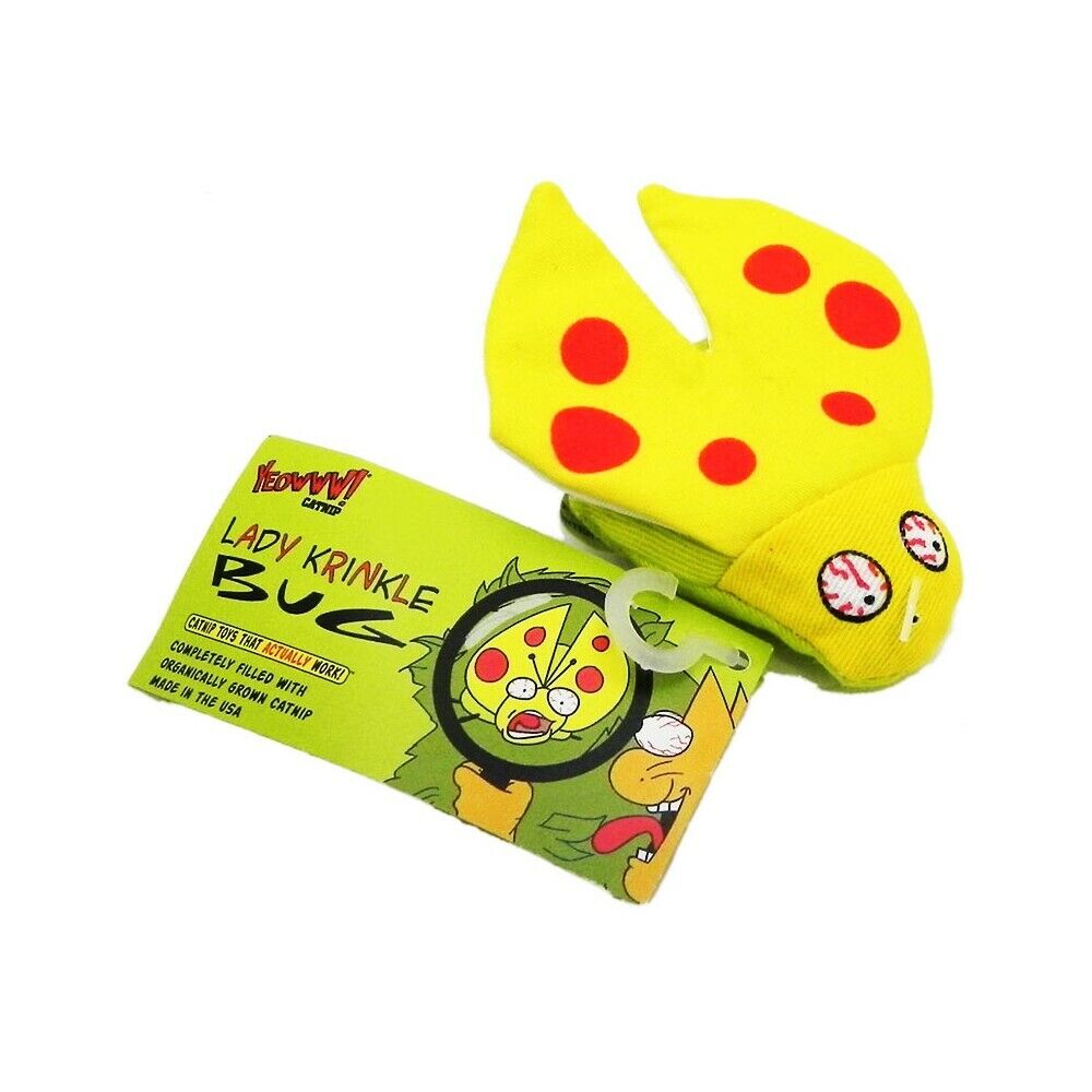 Yeowww LadyKrinkleBug Catnip Cat Toy - Pets Perfect