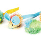 Spot Stringy Mice and Ball Cat Toy with Catnip Assorted 2 in 4 Pack - Pets Perfect