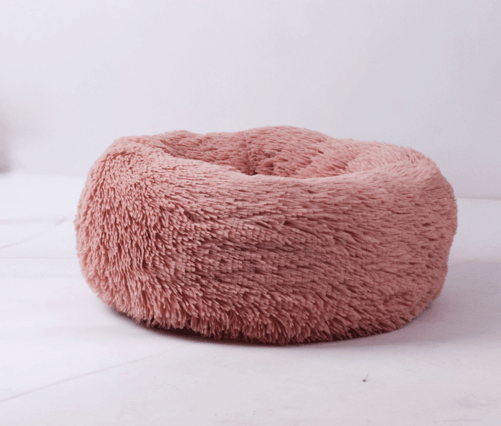 Cozy Haven: Luxurious Round Pet Bed For Winter Comfort - Pets Perfect