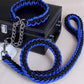 Stylish Adjustable Dog Leash And Collar Set - Pets Perfect